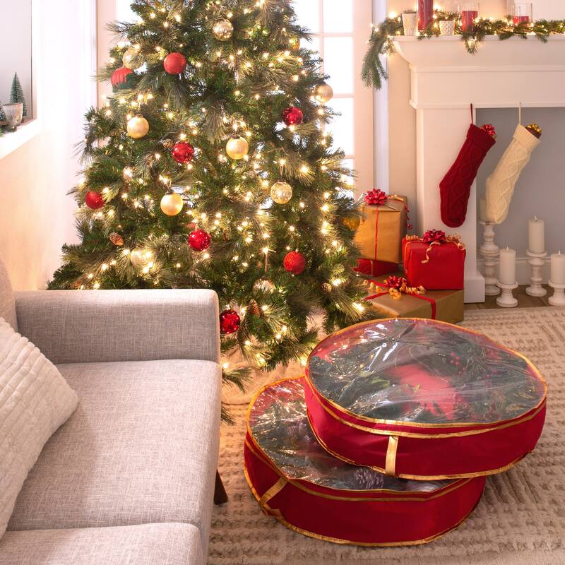 Simplify Set of Two 30" Wreath Bags - 30"x6"