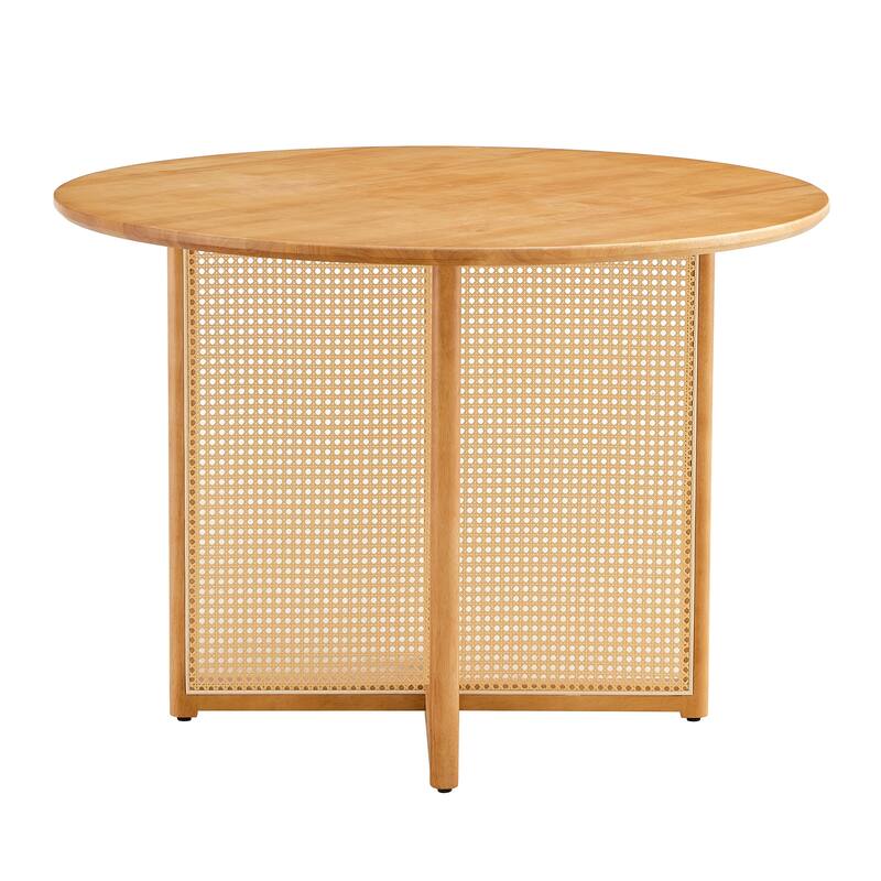 Chinese Countryside Retro Solid Wood Round Table