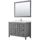 Option Dark Gray / Giotto Quartz Top / Polished Chrome