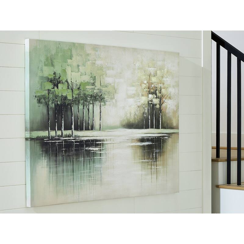 Signature Design by Ashley Garlenridge Green/Brown Wall Art