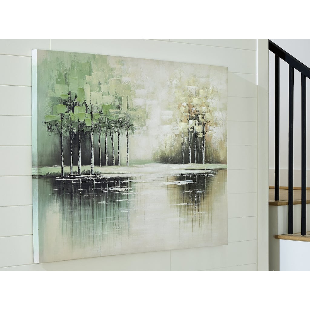Signature Design by Ashley Garlenridge Green/Brown Wall Art