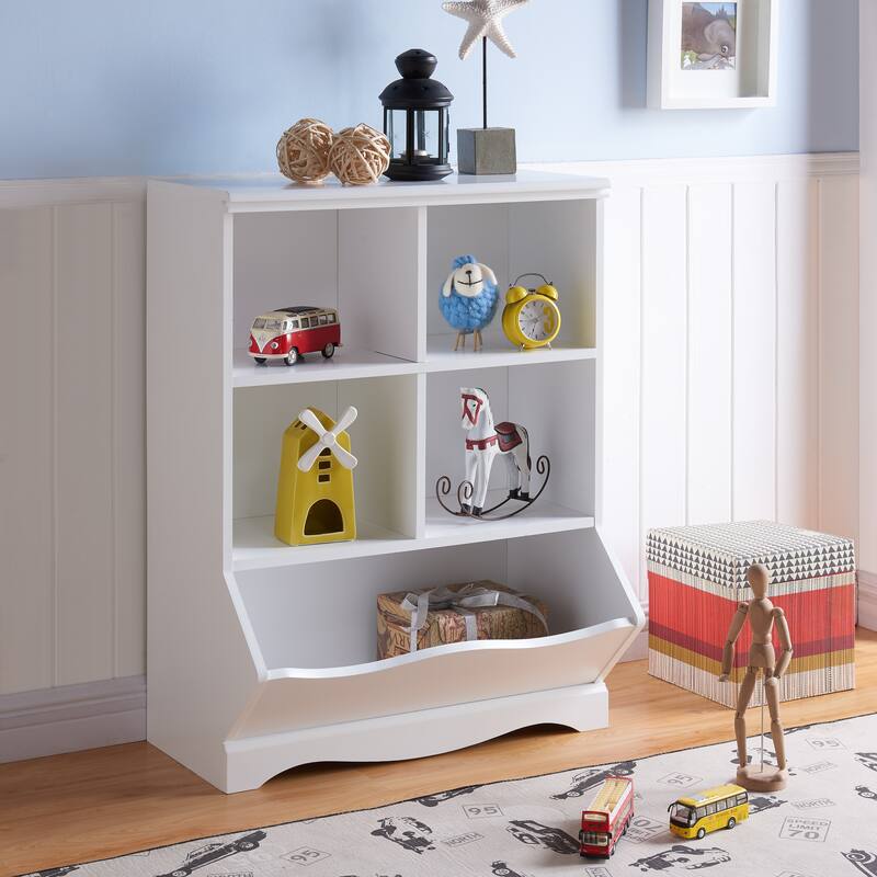 Danya B. Multi-cubby Storage Cabinet - White