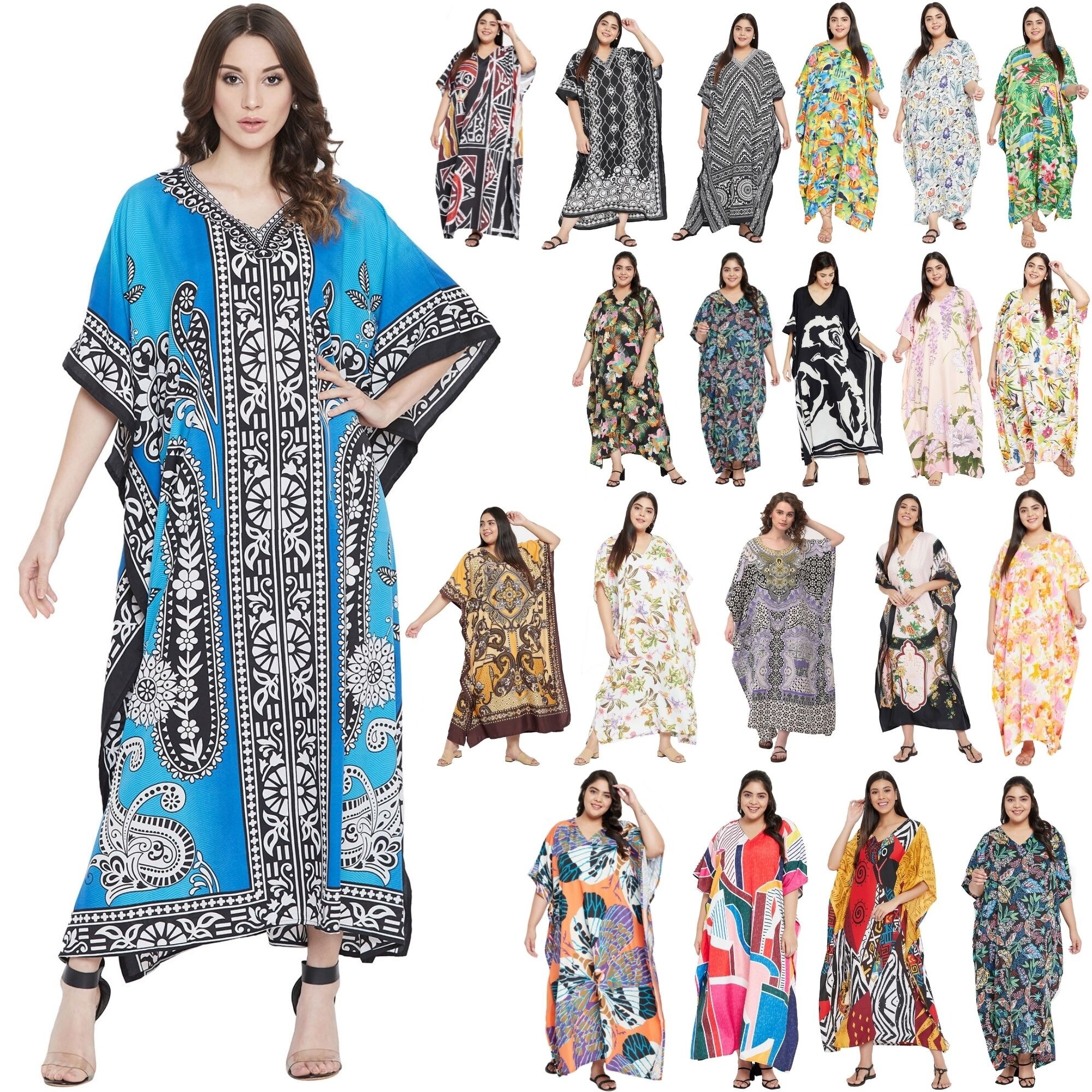 polyester caftans