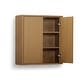 preview thumbnail 45 of 49, Teamson Home 22 in Wooden Bathroom Wall Cabinet, Wood Organizer for Bathroom, Kitchen, Laundry, Space Saving Furniture