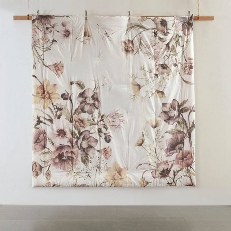 8 Piece Cotton Printed Comforter Set