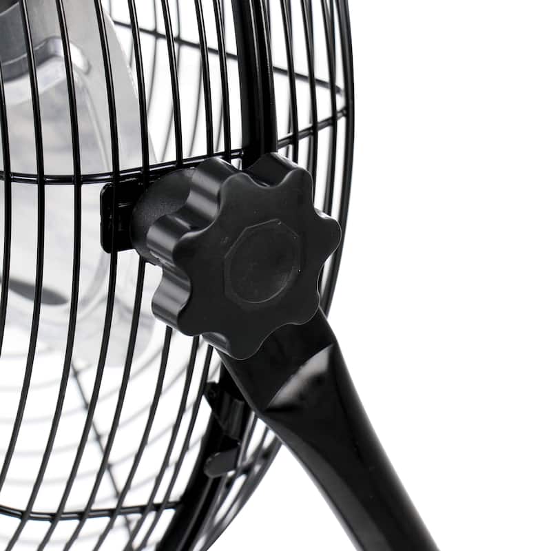 Heavy Duty 3 Speed High Velocity Metal Floor Fan 2 Pack