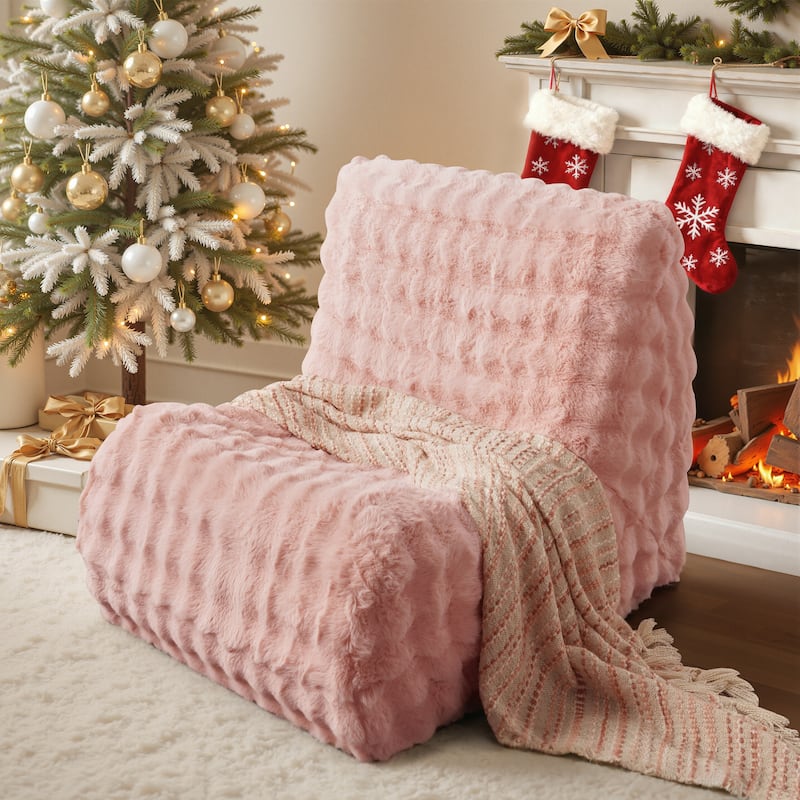 OVIOS Cloud-Like Plush Bean Bag Chair (Reinforced Pile Edition)