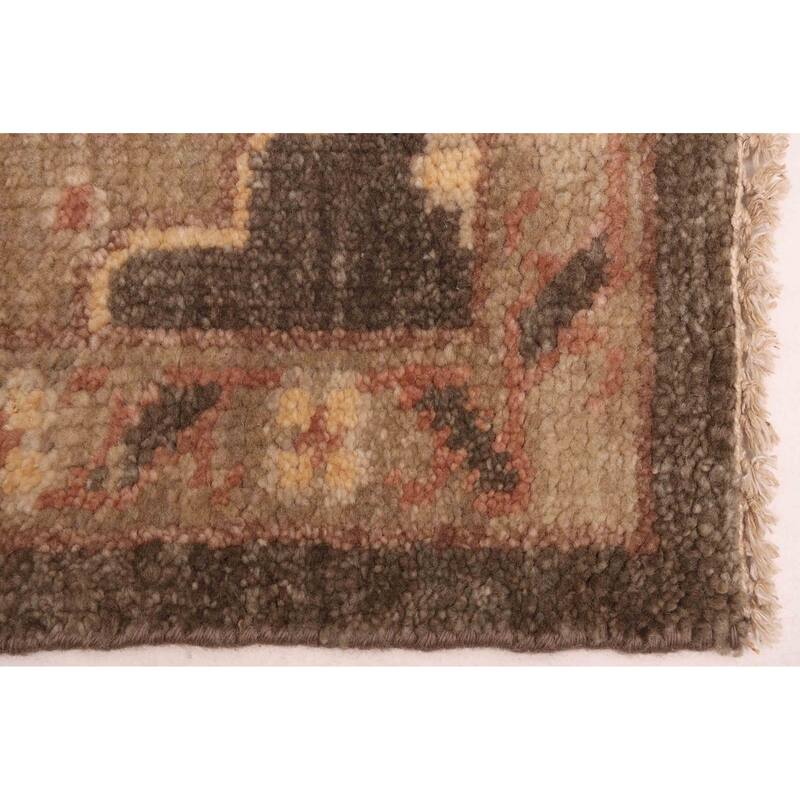 ECARPETGALLERY Hand-knotted Jules Serapi Brown, Taupe Wool Rug - 8'2 x 10'2