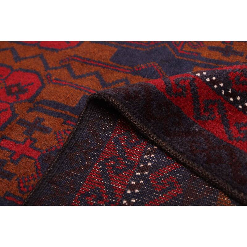 ECARPETGALLERY Hand-knotted Teimani Brown Wool Rug - 3'8 x 6'2