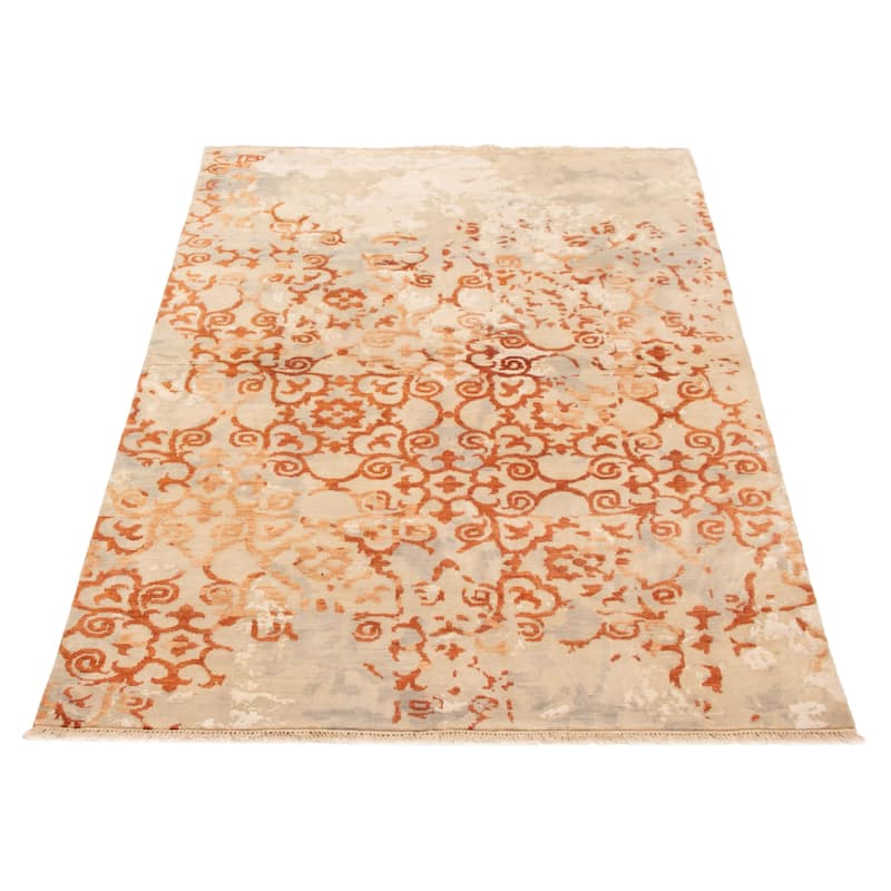 ECARPETGALLERY Hand-knotted Legacy Khaki Wool Rug - 5'2 x 8'2