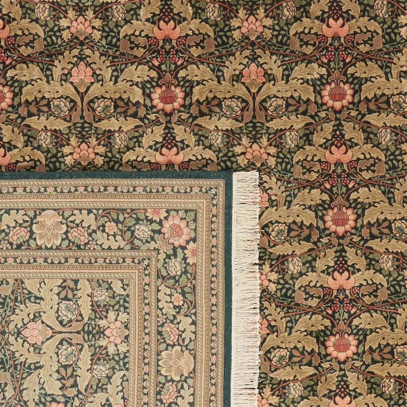 SAFAVIEH Couture Hand-knotted Versailles Tetje Traditional Oriental Silk Rug