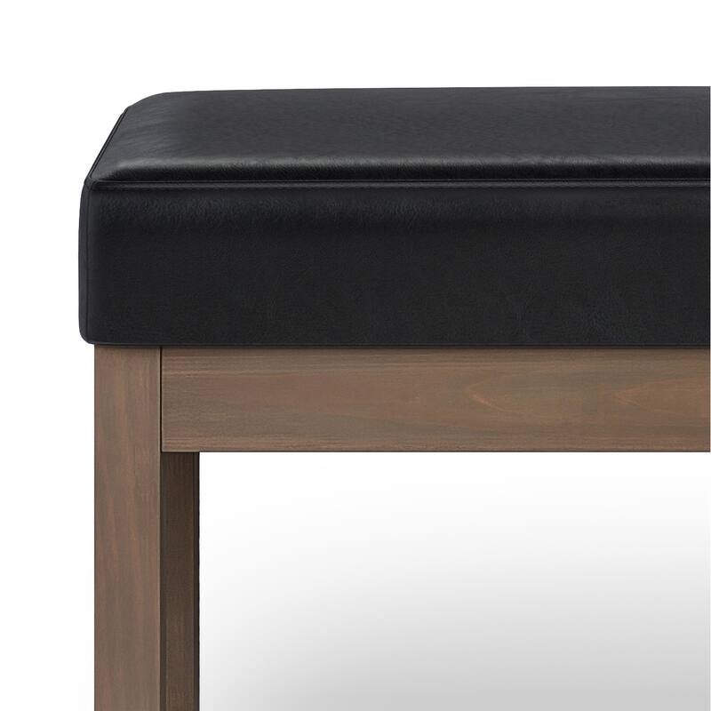 Large Ottoman Bench - Black