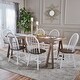 preview thumbnail 21 of 21, Ansley Farmhouse Cottage 7-piece Wood Dining Set by Christopher Knight Home