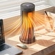 preview thumbnail 2 of 4, 850/1500W PTC Ceramic Space Heater, 17" Portable Heater w/ Thermostat