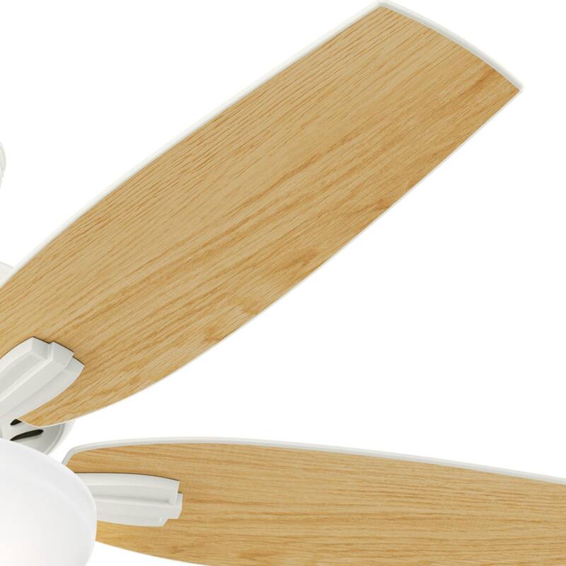 Hunter 52" Newsome Ceiling Fan with LED Bowl Light Kit and Pull Chain