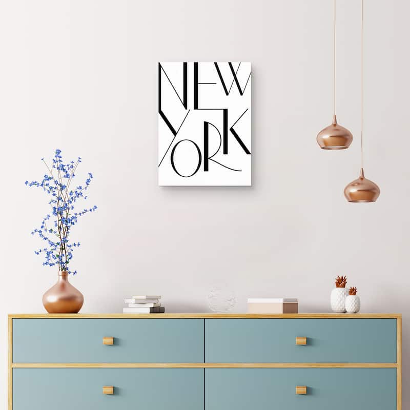 New York Canvas Art Print