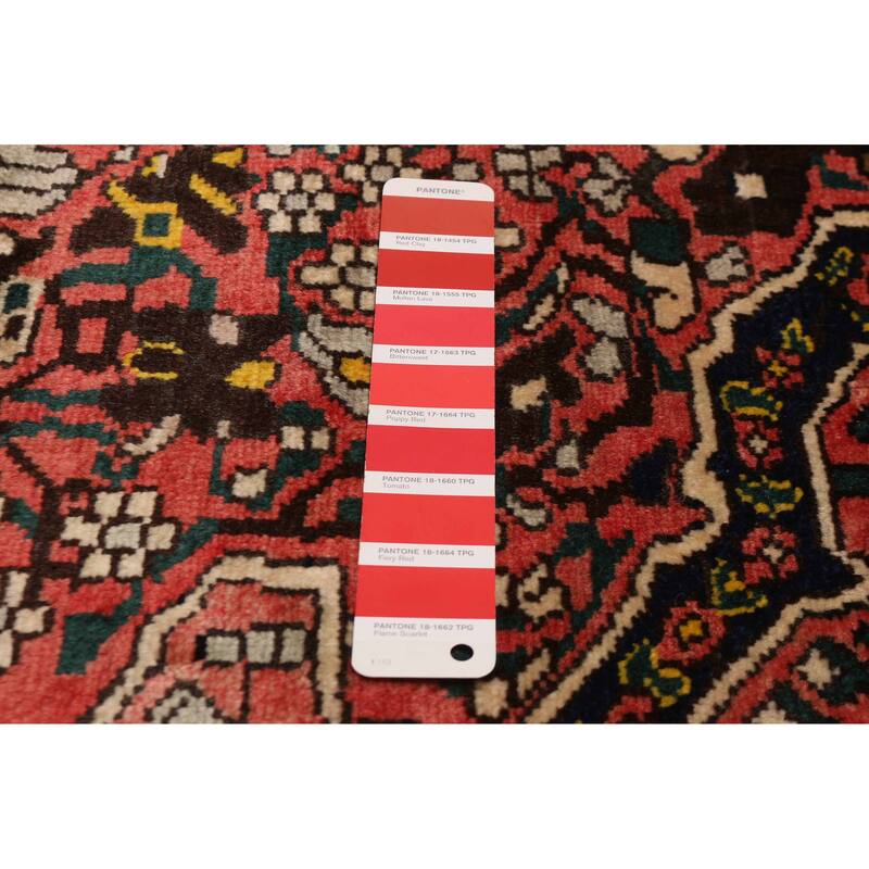 ECARPETGALLERY Hand-knotted Kayseri Red Wool Rug - 5'4 x 10'4