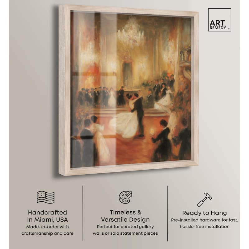 Ballroom Dance Shadowbox by Art Remedy