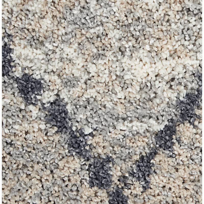 Carson Carrington Hjaltaryd Trellis Shag Area Rug