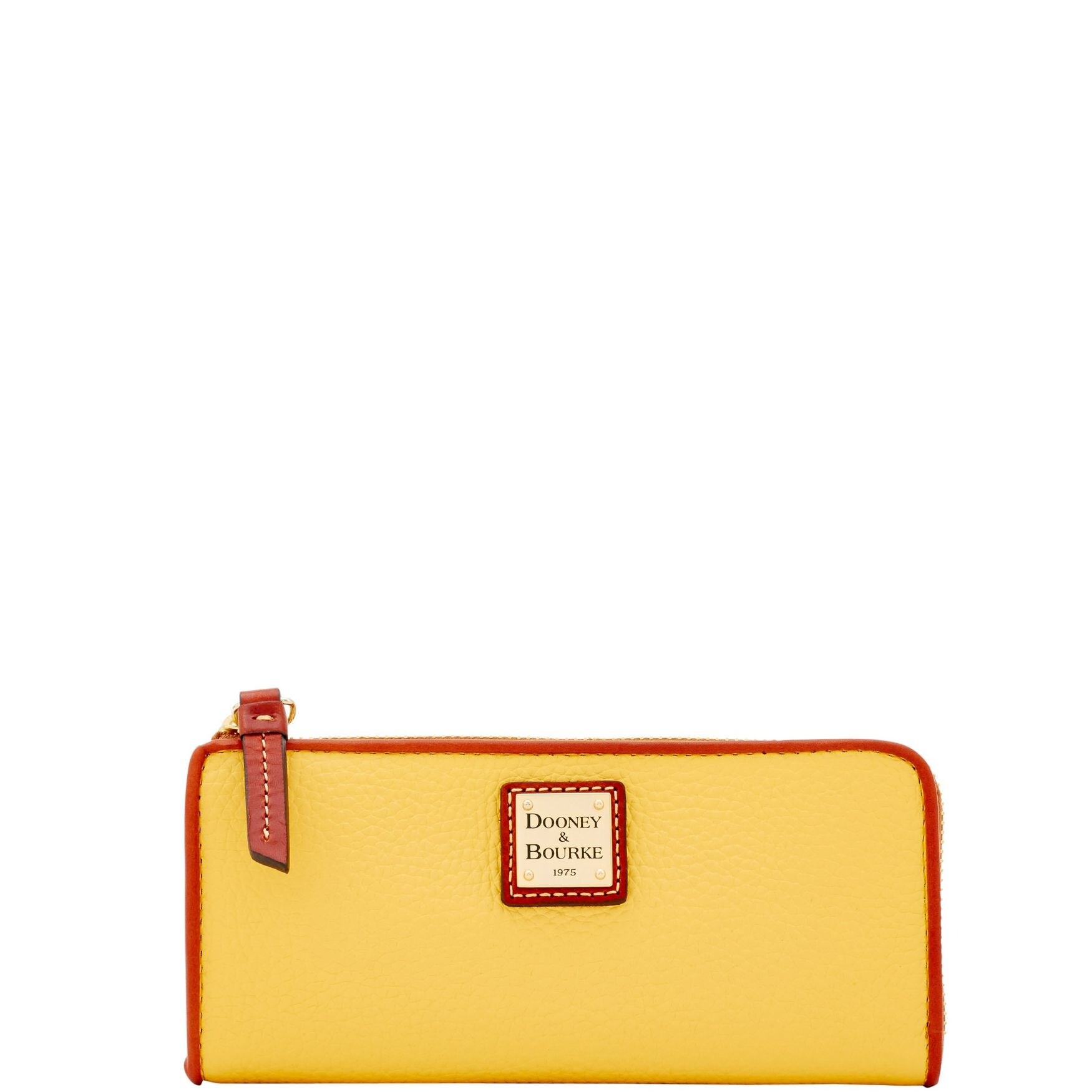 yellow dooney and bourke wallet