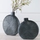 preview thumbnail 2 of 3, Uttermost Viewpoint Aged Black Vases, Set/2