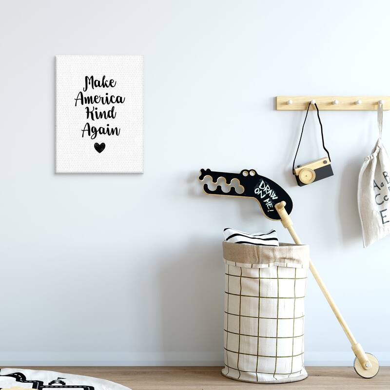 Make America Kind Canvas Art Print