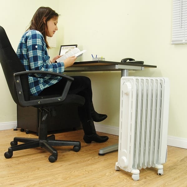 DeLonghi EW7707CM Electric Oil Filled Radiator Heater - beige - Bed Bath u0026  Beyond - 15011524