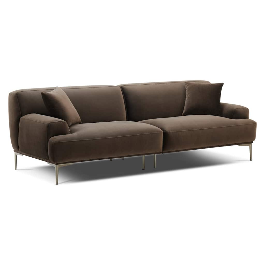 Mineta 92" Velvet Performance Fabric Sofa