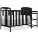 preview thumbnail 1 of 4, Dream On Me, Anna 4 in 1 Full Size Crib and Changing Table Combo Black