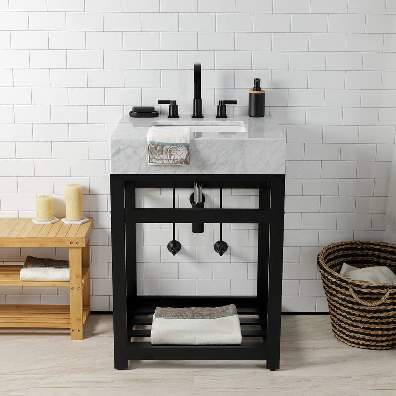 Kingston Brass Kingston Commercial Steel Console Sink Base