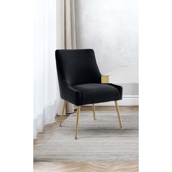 Beatrix velvet top side chair