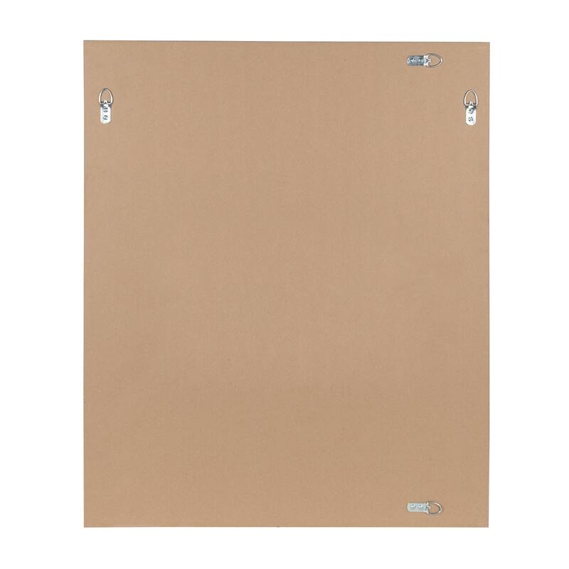 Kate and Laurel Calter Glam Framed Wall Mirror