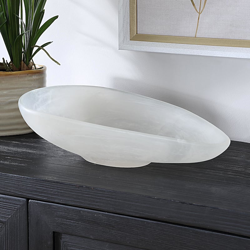 Uttermost 18220 Marchena 16" Wide Resin Decorative Bowl