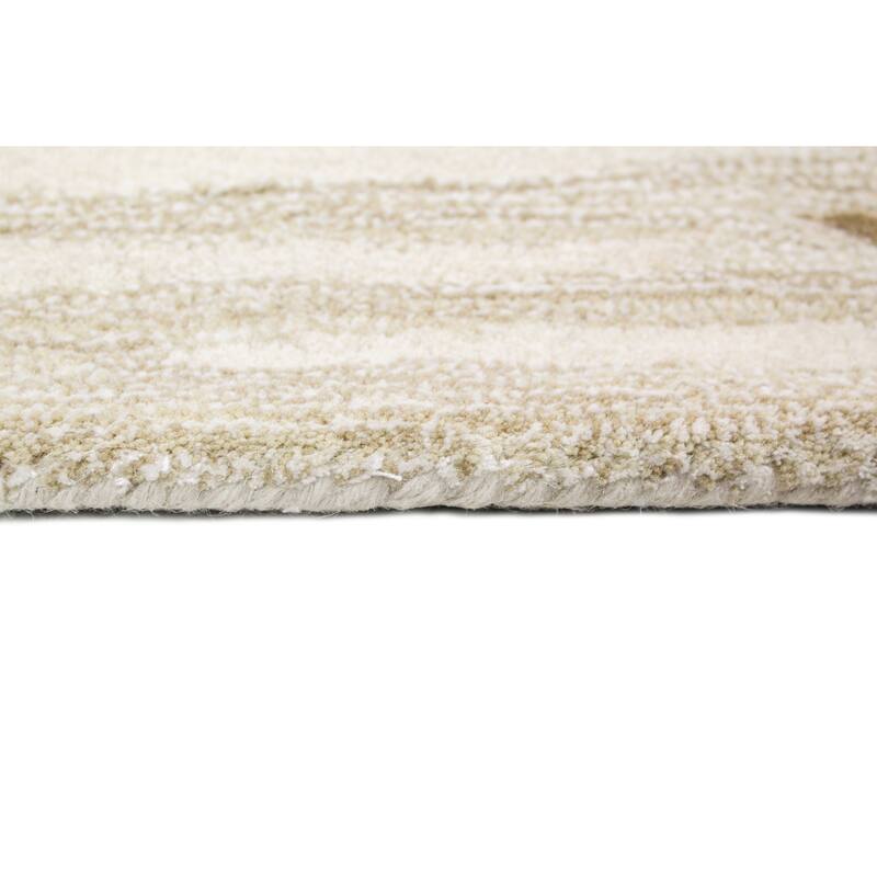 Bashian Macie Ivory Contemporary Area Rug