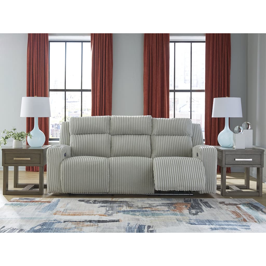 Signature Design by Ashley Broad Cove Power Reclining Sofa - 89"W x 44"D x 42"H