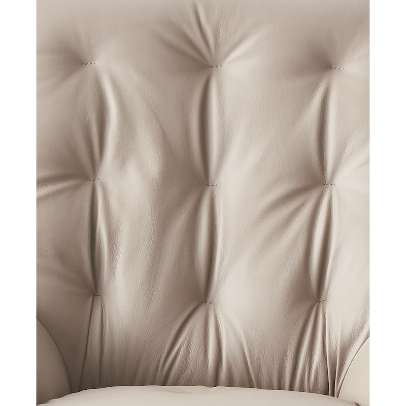 Dunnigan Tufted Accent Chair and Ottoman