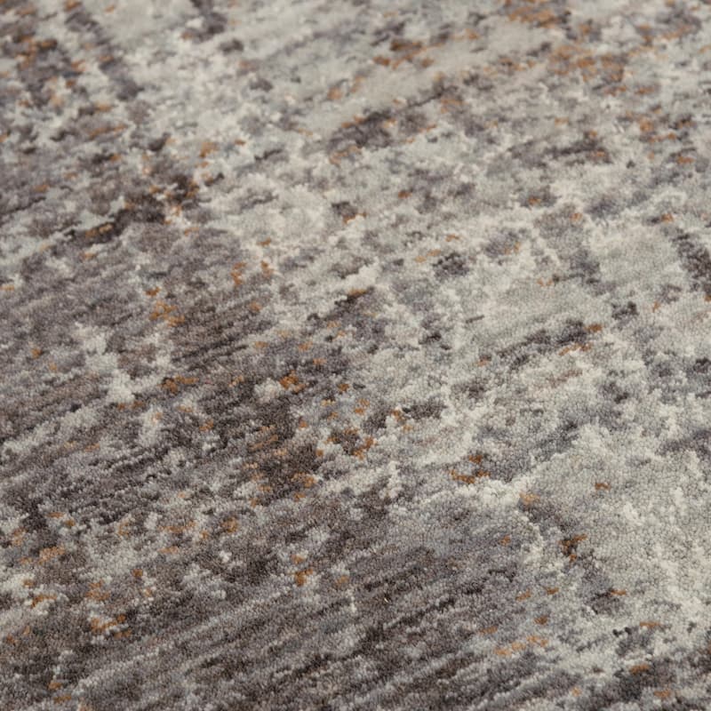 Alora Decor Cara Transitional Gray Recycled Polyester Area Rug