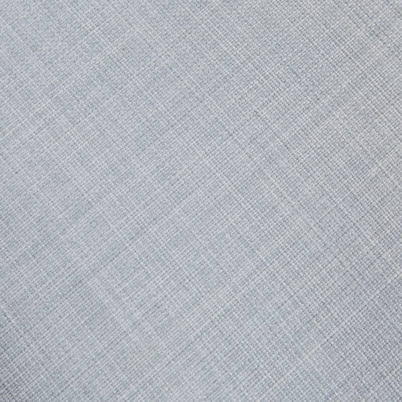 Roomfitters Accent Arm Chair, Solid Wood Frame, Upholstered Armchair with Nailhead Trim, Living Room Seating, Light Blue