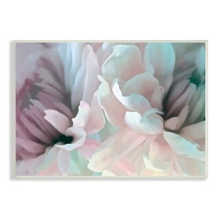 Stupell Full Bloom Floral Petals Alluring Spring Flower Wood Wall Art ...