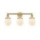 Option Brushed Brass / Matte White / Multi-Colored