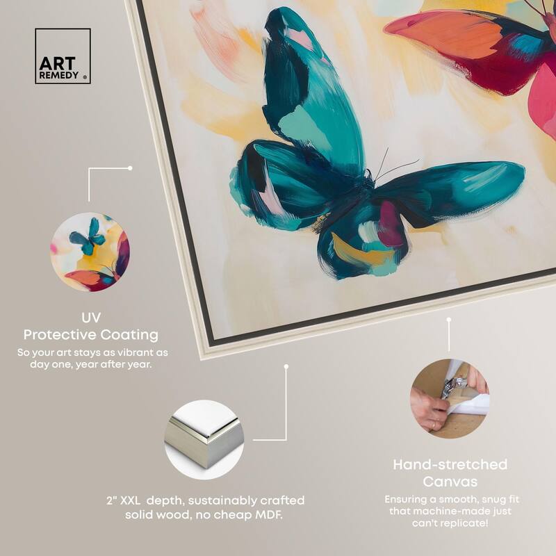 Wings in Waltz I Canvas by Art Remedy