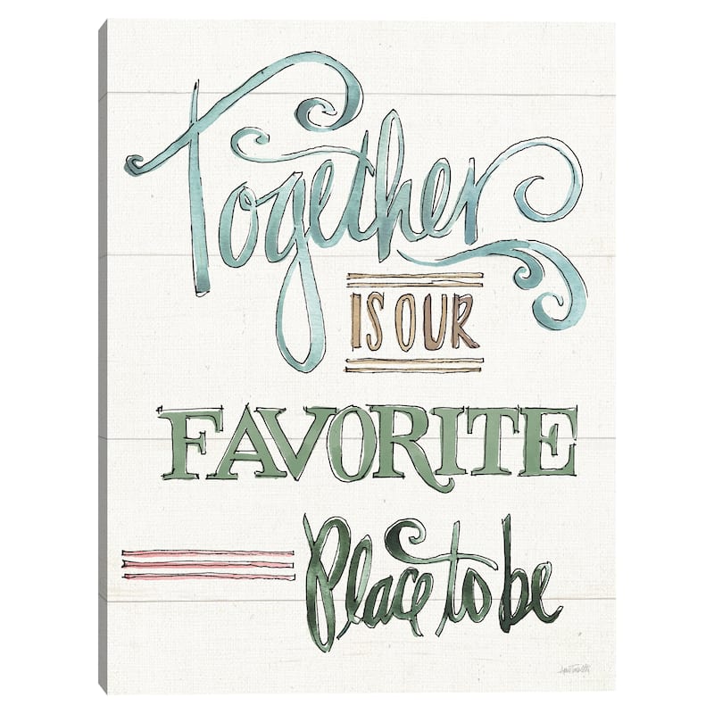 Country Love VI Canvas Art Print