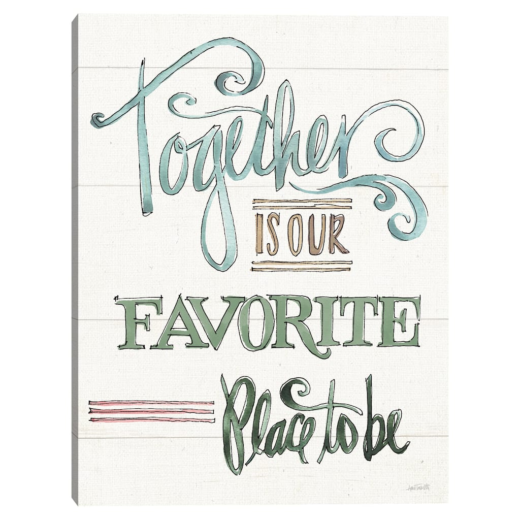 Country Love VI Canvas Art Print