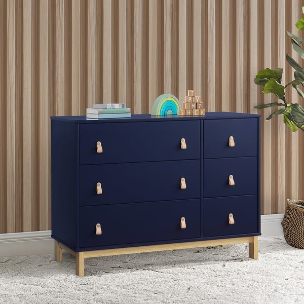 Legacy 6 Drawer Dresser with Leather Pulls and Interlocking Drawers - Bed Bath & Beyond - 39831718 Legacy 6 Drawer Dresser with Leather Pulls and Interlocking Drawers - Bed Bath & Beyond - 39831718