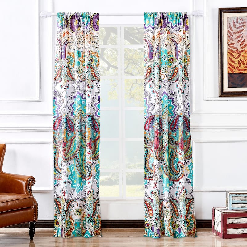 The Curated Nomad Horsdal Curtain Panels - Set of 2 - 84 x 84 inches
