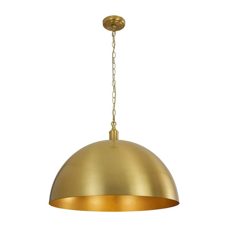 Modern-century Modern 1-Light Island Dome Pendant
