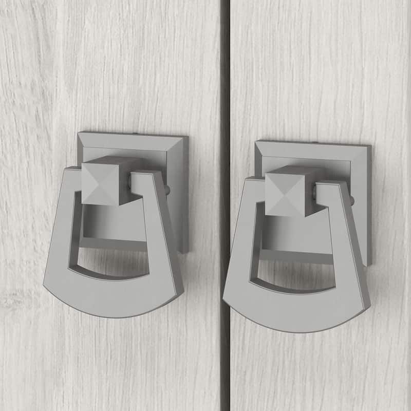 Salinas 48W Double Vanity Set with Sinks and Storage by Bush Furniture
