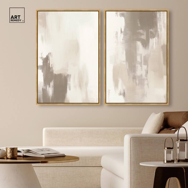 Winter Mist I Canvas Set of 2 by Art Remedy