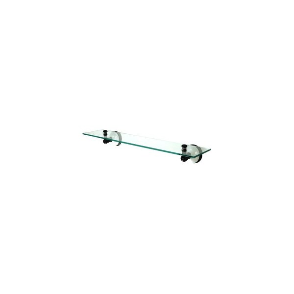 Elements Of Design EBA1119ORB 21-5/8" Wall Mounted Glass Shelf from the Hot Springs Collection - Oil Rubbed Bronze