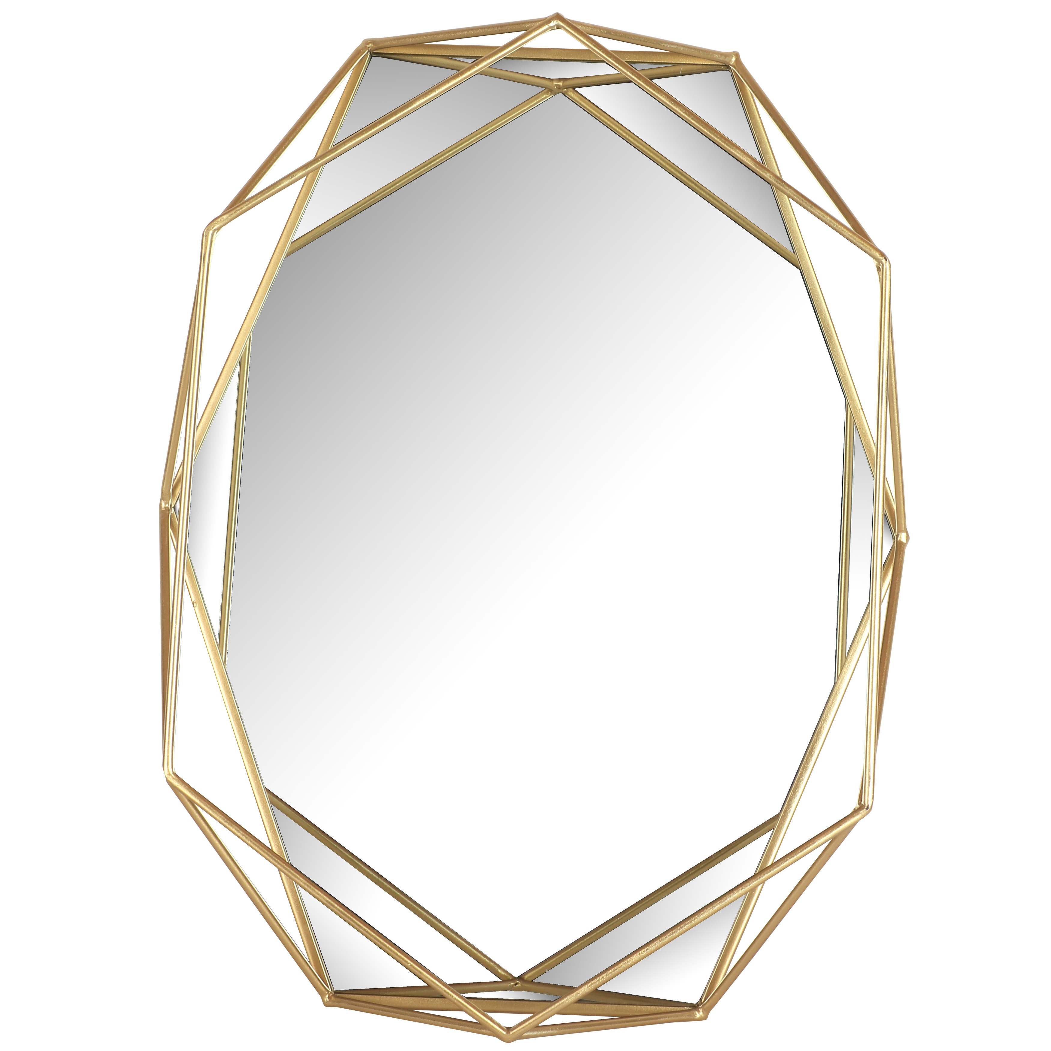 Geometric mirror outlet